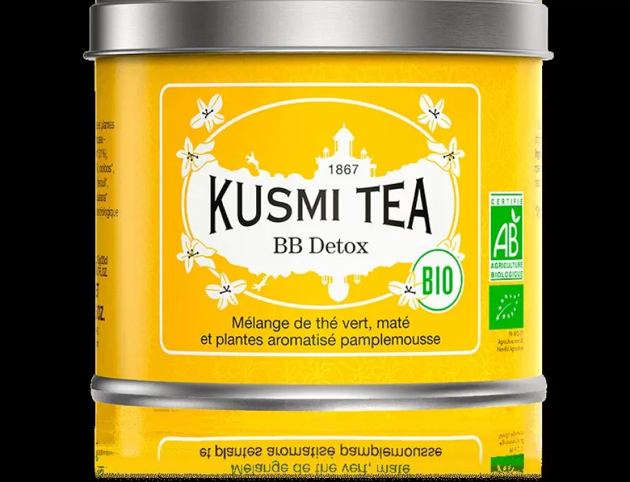 Organic Tea | Green Tea-Kusmi Tea BB Detox Green tea, mate, grapefruit