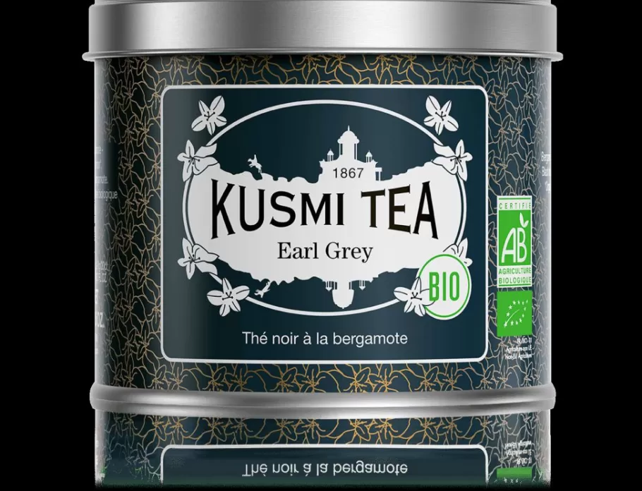 Organic Tea | Black Tea-Kusmi Tea Earl Grey Black tea with bergamot