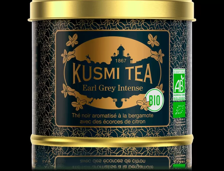 Organic Tea | Black Tea-Kusmi Tea Earl Grey Intense Black tea, bergamot, lemon