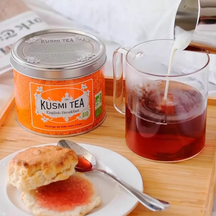 Organic Tea | Black Tea-Kusmi Tea English Breakfast Ceylon & Assam black teas