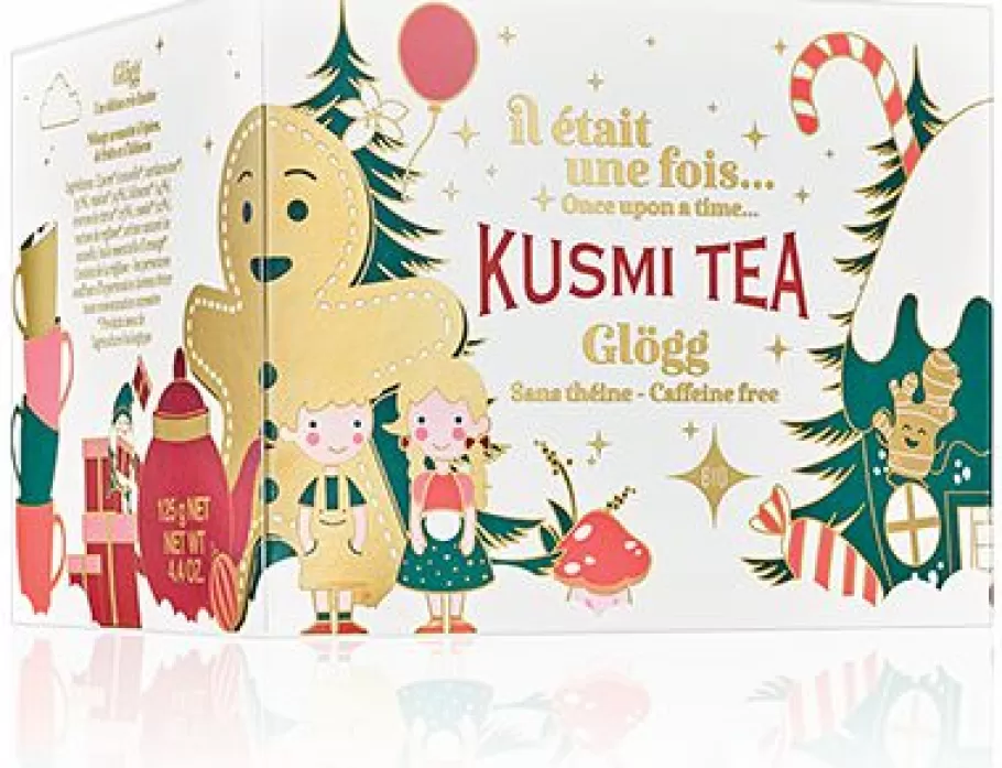 Caffeine-free | Herbal & Fruit Tea-Kusmi Tea Glögg Christmas herbal tea, hibiscus and spices