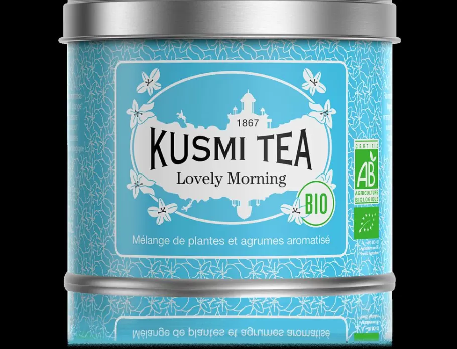 Organic Tea | Green Tea-Kusmi Tea Lovely Morning Green tea, yerba mate, lemon