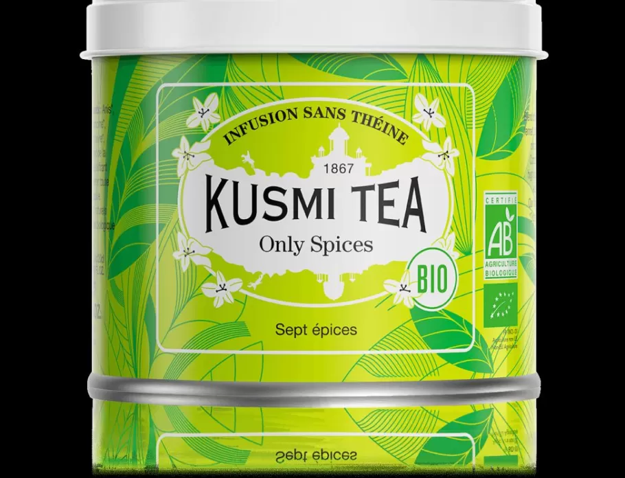 Caffeine-free | Organic Tea-Kusmi Tea Only Spices Fennel, licorice, anise