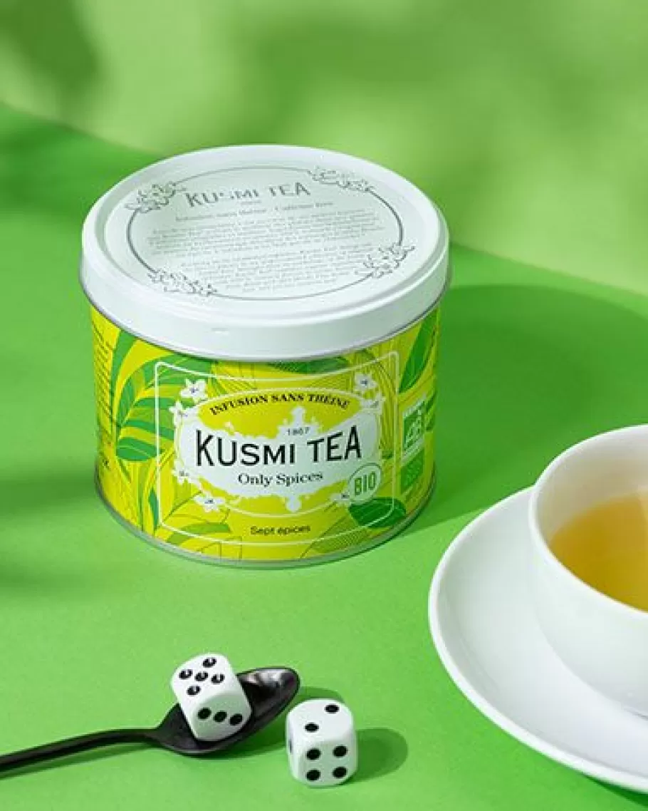 Caffeine-free | Organic Tea-Kusmi Tea Only Spices Fennel, licorice, anise