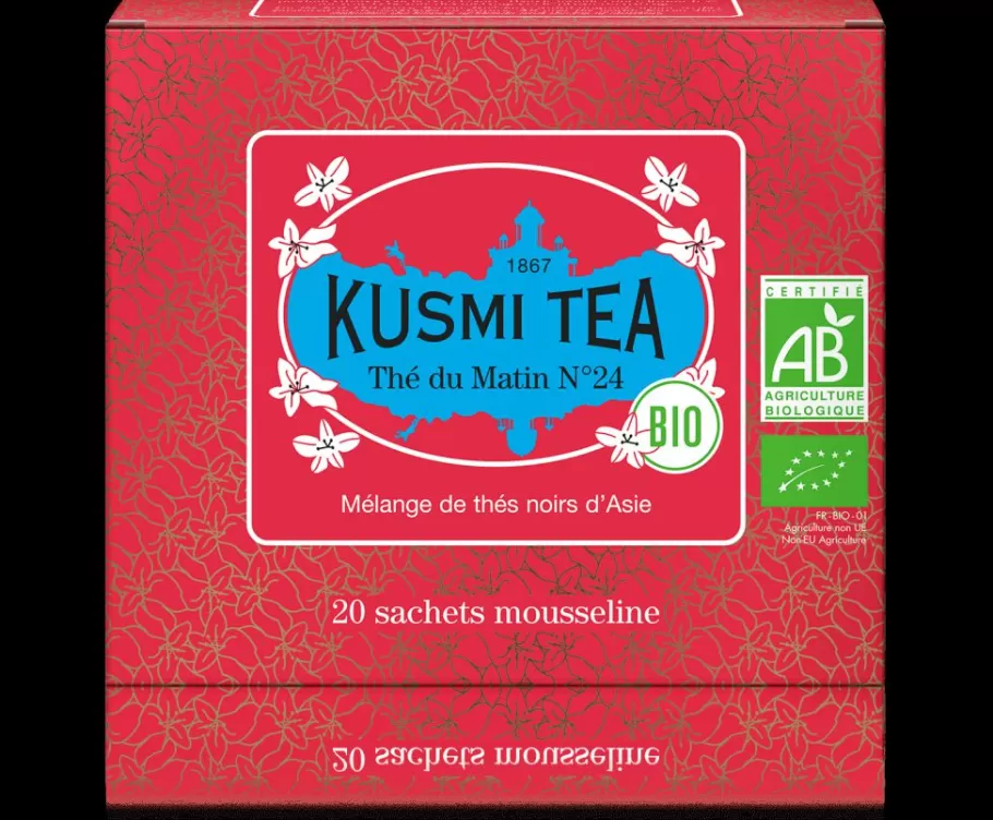 Organic Tea | Black Tea-Kusmi Tea Russian Morning N°24 Ceylon & Assam black teas