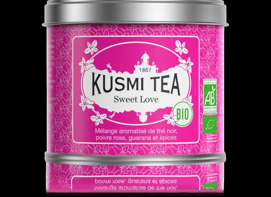 Organic Tea | Black Tea-Kusmi Tea Sweet Love Black tea and spices