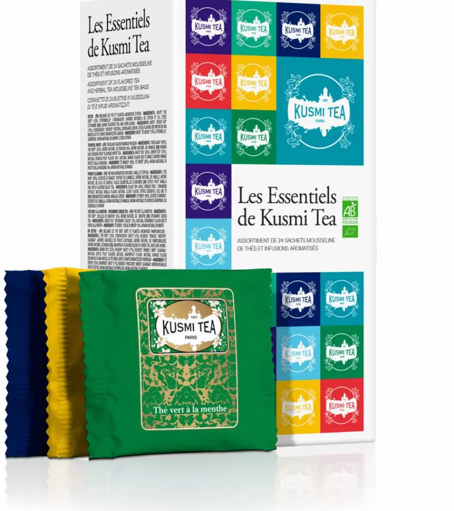 Tea Samplers-Kusmi Tea The Essentials Gift Set Black and green teas