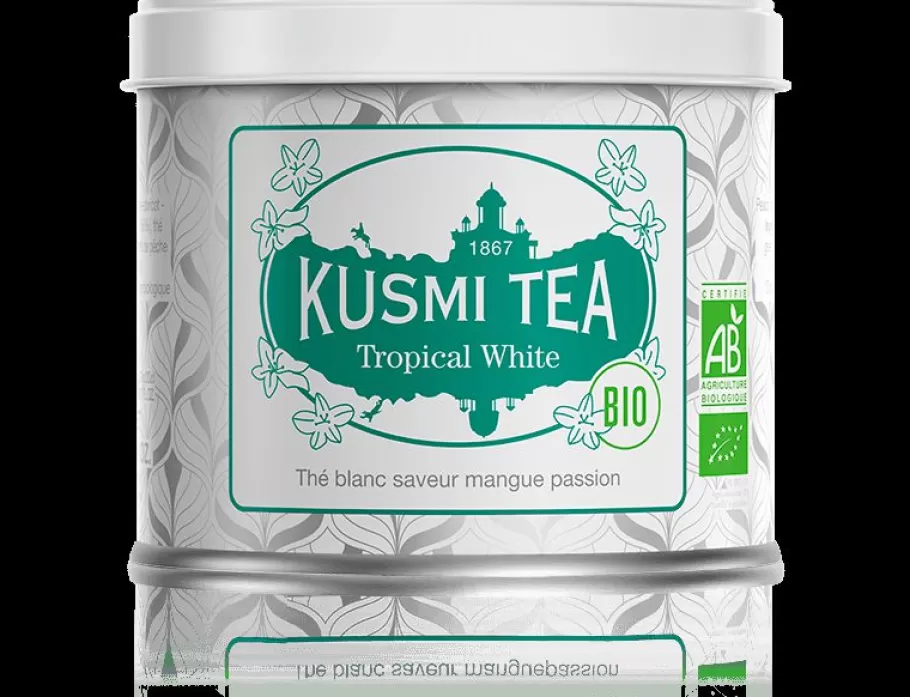 Organic Tea | White Tea-Kusmi Tea Tropical White White tea, mango, passion fruit