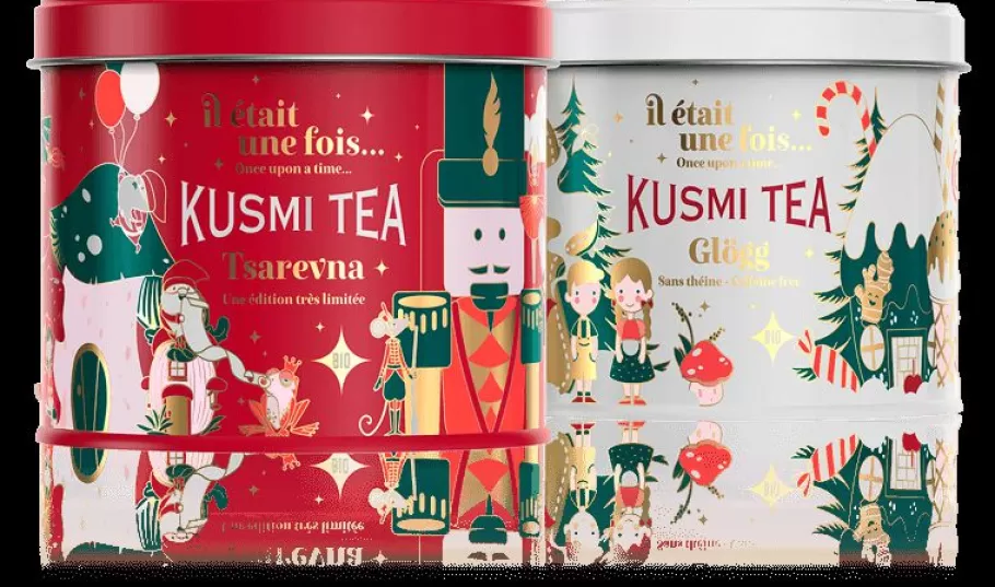 Herbal & Fruit Tea | Black Tea-Kusmi Tea Tsarevna & Glögg duoChristmas black tea and herbal tea 120g