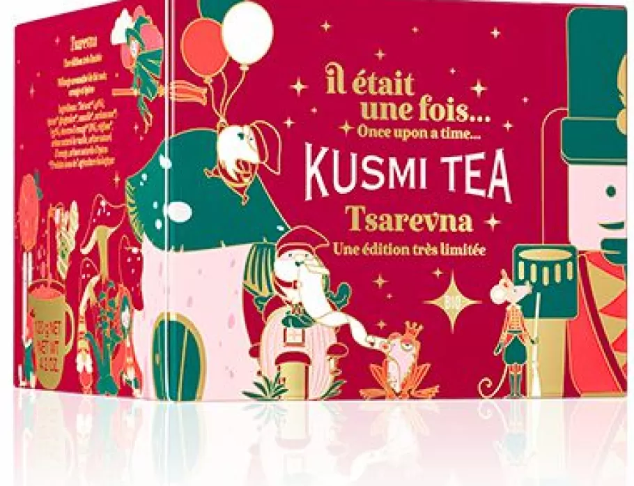 Black Tea | Black Tea-Kusmi Tea Tsarevna Black tea, Christmas spices