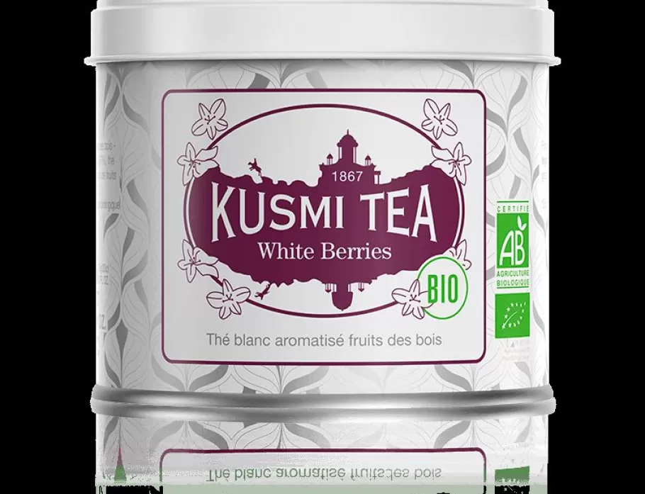 Organic Tea | White Tea-Kusmi Tea White Berries Organic white tea